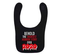 Flox Creative Black Bib Shortest Horror Story Ever 2020