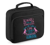 Flox Creative Black Lunch Cooler Bag Mummysaurus Will Take Limb Mess with Favourite Human