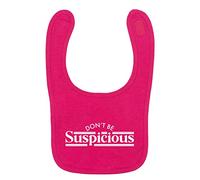 Flox Creative Bright Pink Bib Don't be Suspicious