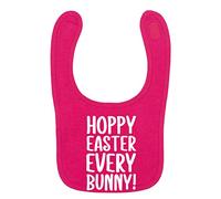 Flox Creative Bright Pink Bib Hoppy Easter Every Bunny