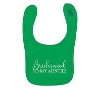 Flox Creative Green Bib Bridesmaid to My Auntie