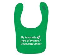 Flox Creative Green Bib Favourite Oranges Chocolate Ones