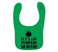 Flox Creative Green Bib Let's Go Pumpkin Huntin'