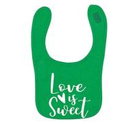 Flox Creative Green Bib Love is Sweet