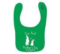 Flox Creative Green Bib Our First Mother's Day