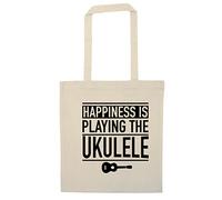 Flox Creative Happines is playing the ukulele | Tote Bag