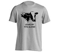 Flox Creative Leave My Tits Alone! T-Shirt Small - 2XL Grey