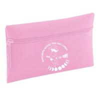 Flox Creative Light Pink Pencil Case Something Witchy This Way Comes