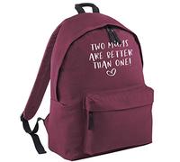 Flox Creative Maroon Backpack Two Mums are Better than One