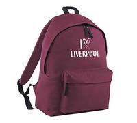 Flox Creative Maroon Kids Backpack I Love Liverpool