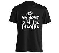 Flox Creative My Home is at The Theatre T-Shirt Small to 2XL Black