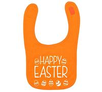Flox Creative Orange Bib Happy Easter