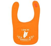 Flox Creative Orange Bib I Love My Chartreux Cat