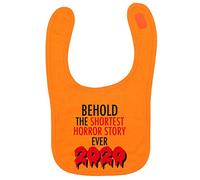 Flox Creative Orange Bib Shortest Horror Story Ever 2020