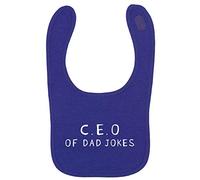 Flox Creative Purple Bib C.E.O of Dad Jokes