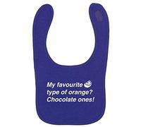 Flox Creative Purple Bib Favourite Oranges Chocolate Ones