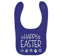 Flox Creative Purple Bib Happy Easter