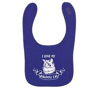 Flox Creative Purple Bib I Love My Ragdoll Cat