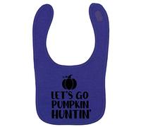 Flox Creative Purple Bib Let's Go Pumpkin Huntin'