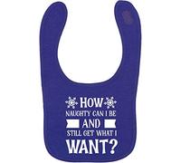 Flox Creative Purple Bib Naughty Can I Be Get What I Want