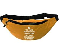 Flox Creative Recycled Polyester Mustard Bumbag Puppy Hair