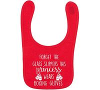 Flox Creative Red Bib Forget Glass Slippers Princess Wears Boxing Gloves