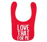 Flox Creative Red Bib Love That for Me