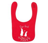 Flox Creative Red Bib Our First Mother's Day