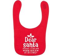 Flox Creative Red Bib Santa How Much Do You Know