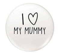 Flox Creative Small 25mm Pin Badge I Love my Mummy