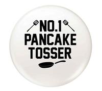 Flox Creative Small 25mm Pin Badge No.1 Pancake Tosser