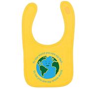 Flox Creative Yellow Bib Dad You are My Whole World T-Shirt