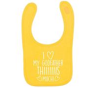 Flox Creative Yellow Bib I Love My Godfather This Much T-Shirt