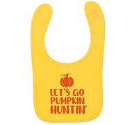 Flox Creative Yellow Bib Let's Go Pumpkin Huntin'
