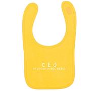 Flox Creative Yellow Bib Personalised CEO of