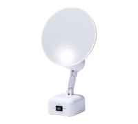 Floxite ATUIO 15X Supervision Magnifying Mirror Light, Dove White