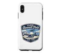 Floyd Bennett Field Vintage Airplane New York Aviation Case for iPhone XS Max