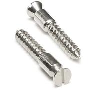 FLOYD ROSE BRIDGE WOOD SCREW STUD - CHROME (PKG)