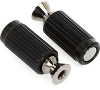 Floyd Rose Original Bridge Mounting Studs and Inserts - Black Nickel