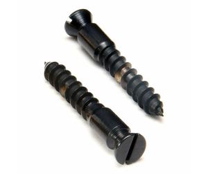 Floyd Rose Original Tremolo Bridge Mounting Wood Screw Stud/Posts (Black)