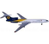 FloZ for AeroClassics for Air Ukraine for Tupolev Tu-154 UR-85707 1:400 Airplane Pre-built Model