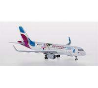 FloZ for AeroClassics for Eurowings for Airbus A320 OE-IQD Eurowings Holidays 1:400 Aircraft Pre-built Model