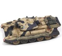 FloZ for S-MODEL British Crusader Tank MK.II CS camouflage Random identification 1:72 Tank Pre-built Model