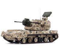 FloZ for UNISTAR China PGZ09 Double Tube 35 Self Propelled Anti Aircraft Artillery Desert Digital No vehicle number 1:72 Tank Pre-built Model