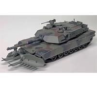 FloZ for US M1A2SEP for Abrams main battle tank with minesweeper mode 1:72 Tank Pre-built Model