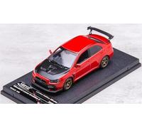 FloZ for VItesse for Mitsubishi for Lancer for Evolution X Red Metallic Limited Edition 499PCS ONLY 1:43 Car Pre-built Model