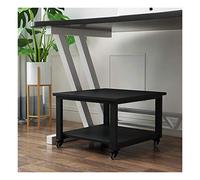 FLOZARI Printer Shelf Easy to Move Printer Stand Super Load-bearing Stand Printer Desk Under Desk Printer Stand with 4 Wheels for Mini 3D Printer Printer Shelves(C,M)