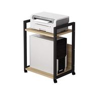FLOZARI Printer Shelf Home Printer Rack Office Multi-layer Floor Desktop Host Bracket Removable Copy Rack Printer Shelves(A)