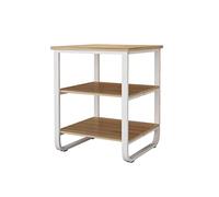 FLOZARI Printer Shelf Multifunction Printer Stand Super Load-bearing Stand Printer Desk Under Desk Printer Stand for Home and Office Printer Shelves(S size)