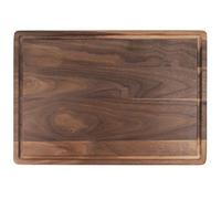 Flpeekash Black Walnut Chopping Board Steak Board Solid Wood Steak Tray Preservative Kitchen Cutting Board Slotted Steak Plate Bread Dish Tray